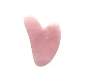 FLUFF GUA SHA STONE STONE FOR FACE MASSAGE PINK QUARTZ