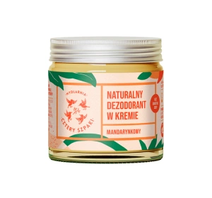 MYDLARNIA CZTERY SZPAKI GENTLE DEODORANT CREAM TANGERINE 60ML