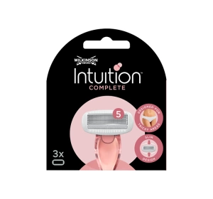 WILKINSON SWORD INTUITION COMPLETE RAZOR BLADE REFILLS 3 PCS