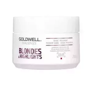 GOLDWELL BLONDES & HIGHLIGHTS 60 SEC. TREATMENT MASK FOR BLOND HAIR AND HIGHLIGHTS 200ML