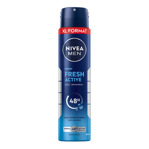 NIVEA MEN Fresh Active Deodorant Spray for Men 250ml