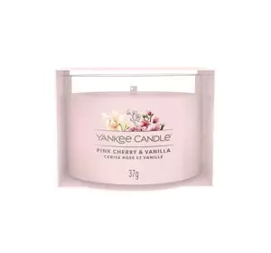 YANKEE CANDLE MINI SCENTED CANDLE PINK CHERRY & VANILLA 37G