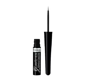 RIMMEL GLAM EYES LIQUID EYELINER 001 BLACK