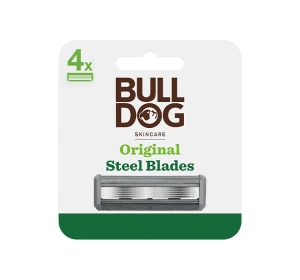BULLDOG ORIGINAL BAMBOO RAZOR BLADE REFILLS 4 PCS
