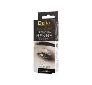 DELIA HENNA BROW CREAM HENNA DARK BROWN 3.0